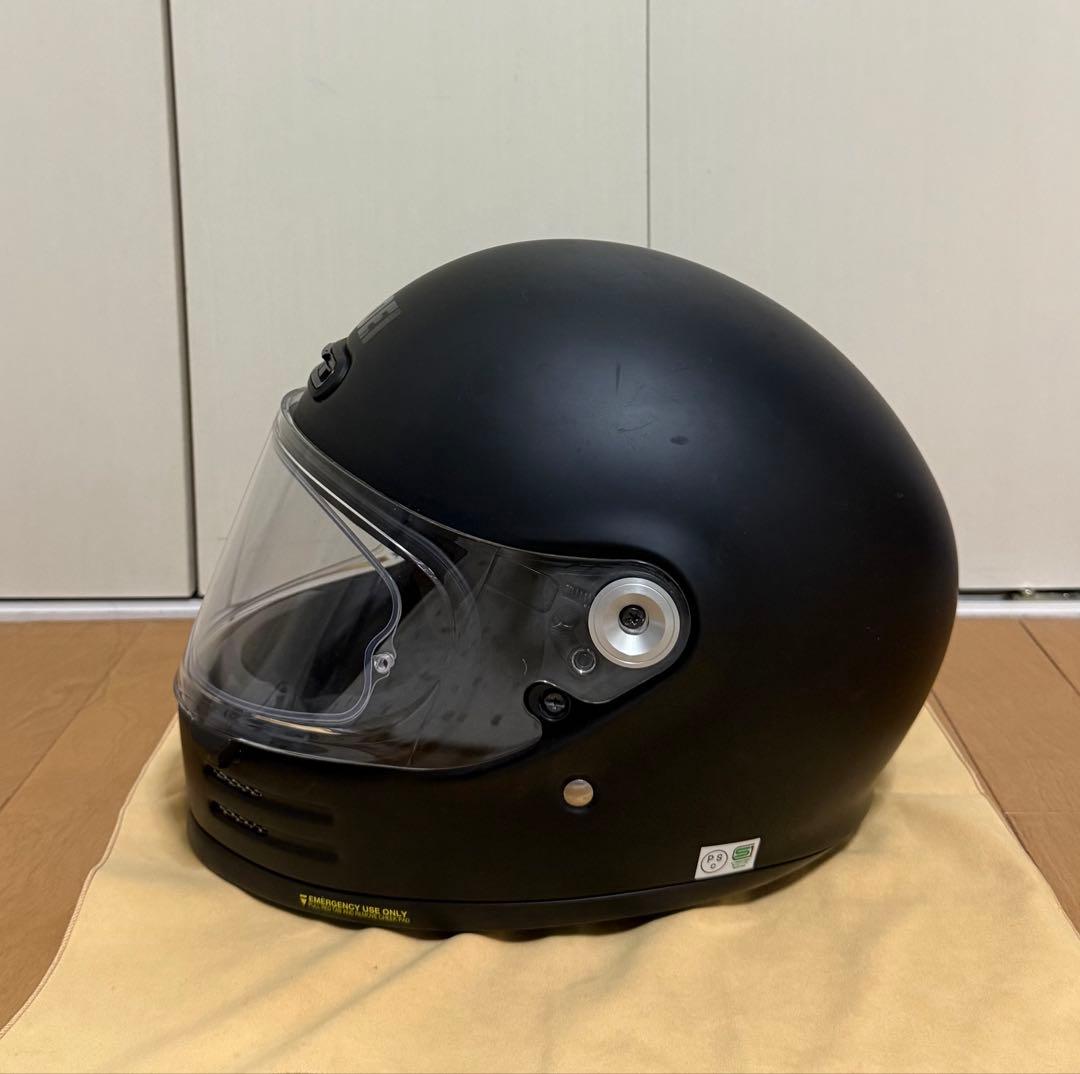 SHOEI Glamster ヘルメット マットブラック　XLサイズ