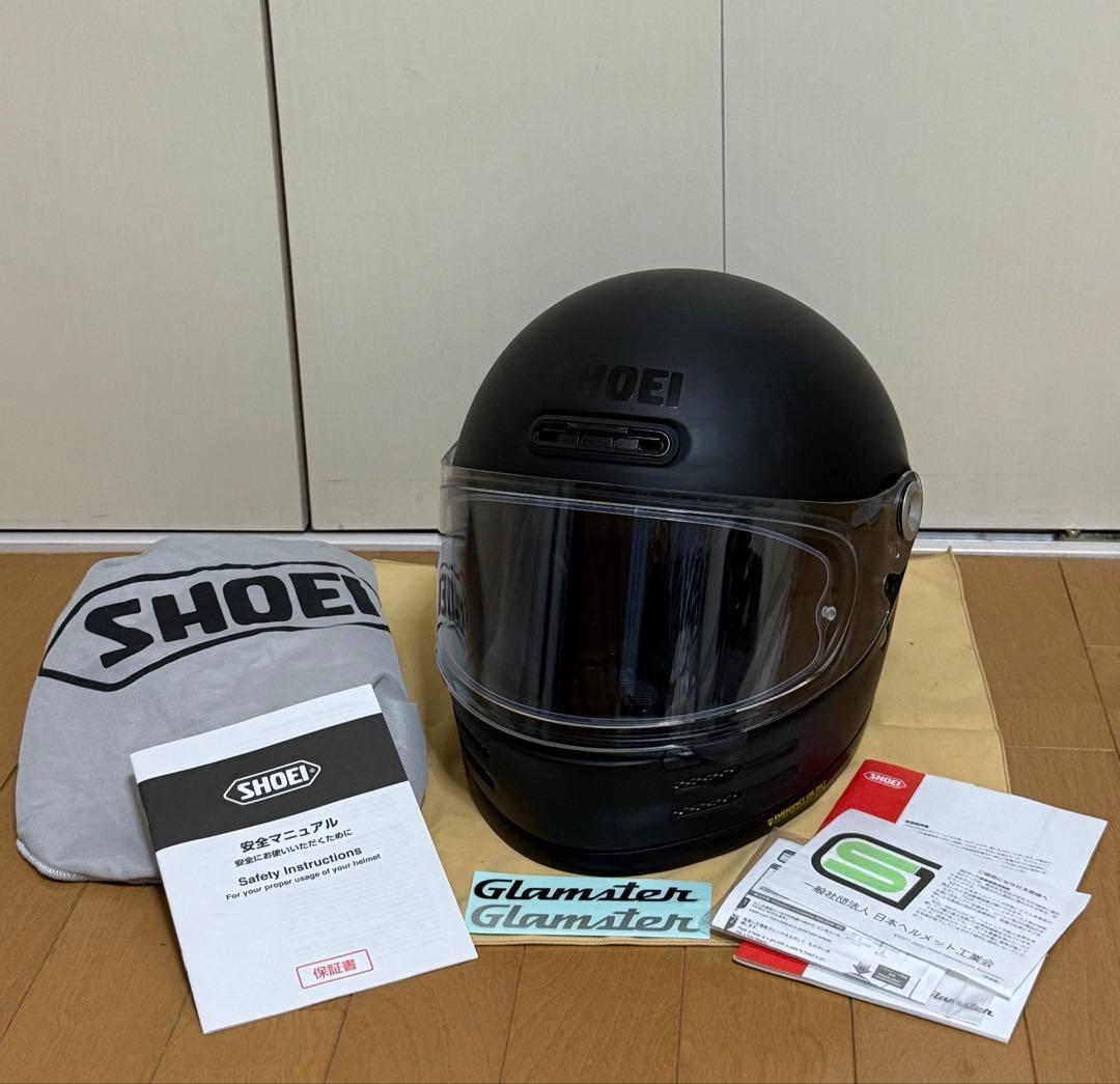 SHOEI Glamster ヘルメット マットブラック　XLサイズ