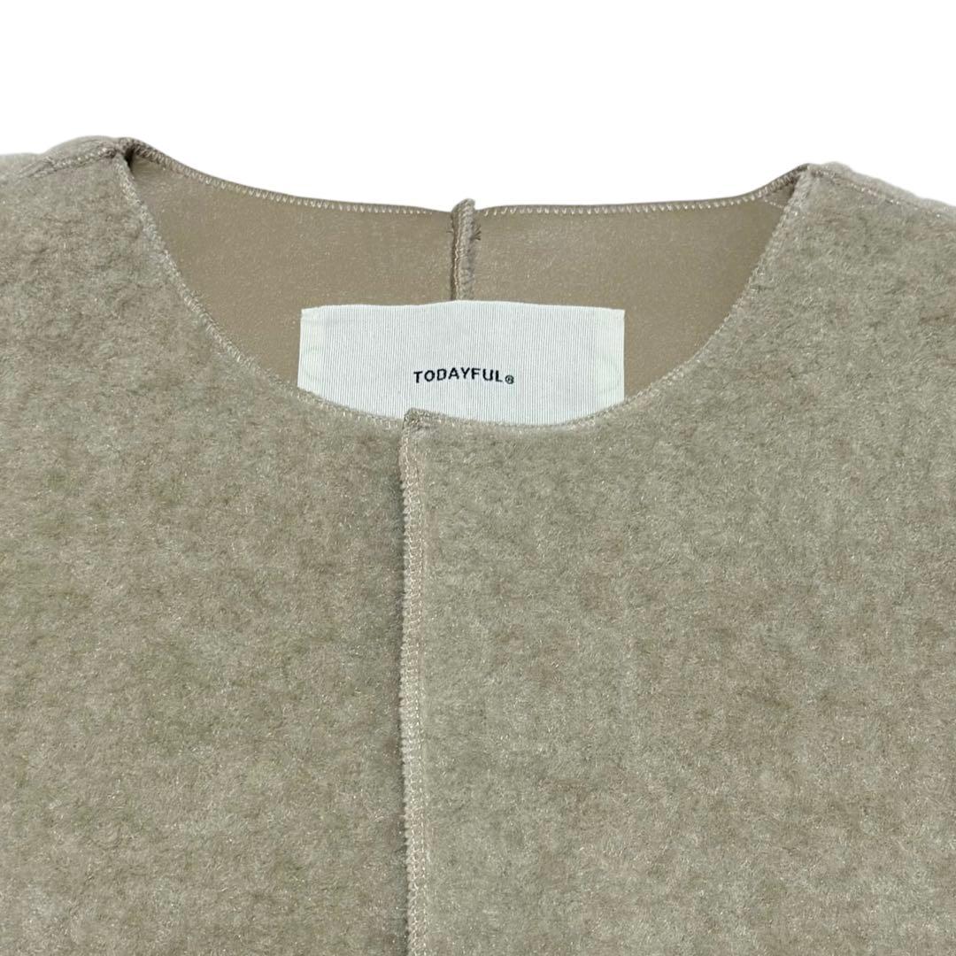 TODAYFUL(トゥデイフル) カラーレスボアコート レディース　アウター