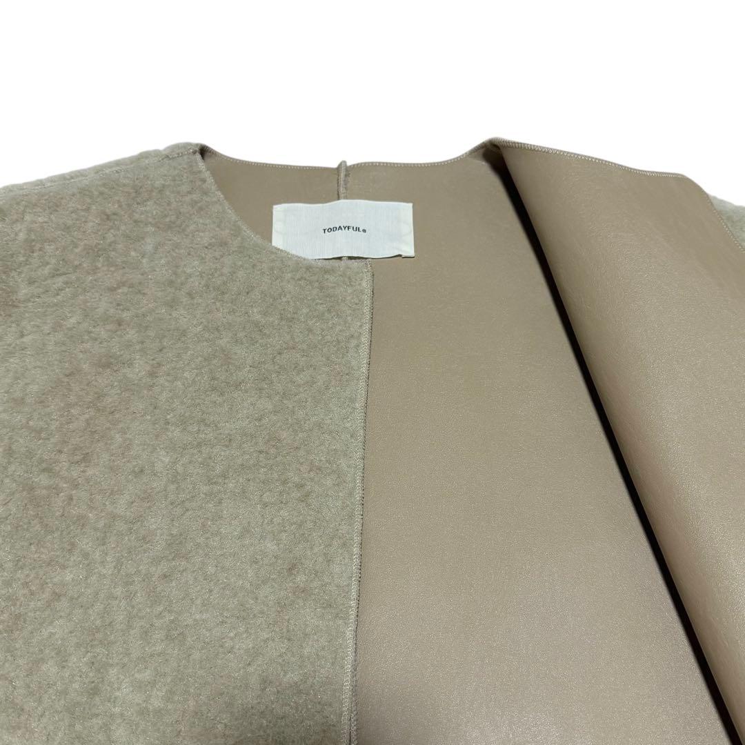 TODAYFUL(トゥデイフル) カラーレスボアコート レディース　アウター