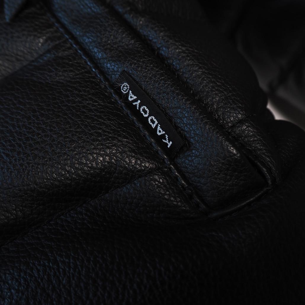 美品 プロテクターフル装備 KADOYA ライディング レザーダウンジャケット