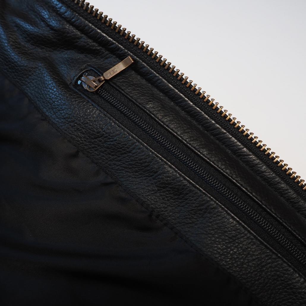 美品 プロテクターフル装備 KADOYA ライディング レザーダウンジャケット