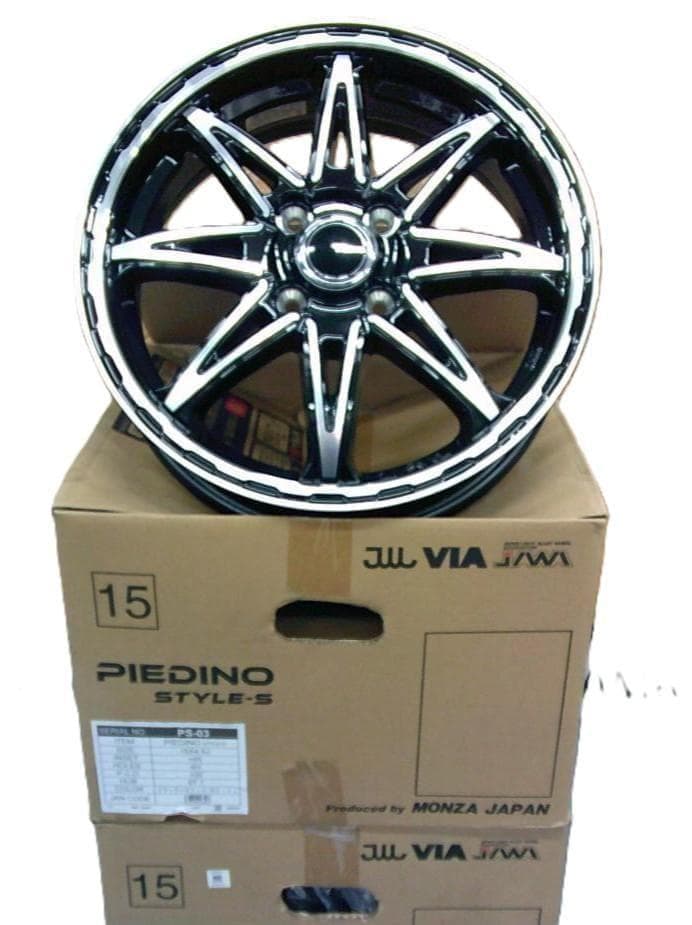 全国送料込み☆15×4.5J★新品4本セット　軽自動車　ラパン　ワゴンR