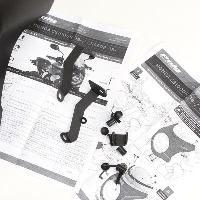 プーチ　スクリーン カウル　CB1000R　CB650R【新品】3133W