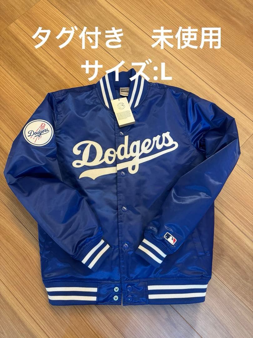 FANATICS 別注モデル ロサンゼルス ドジャース サテンジャケット