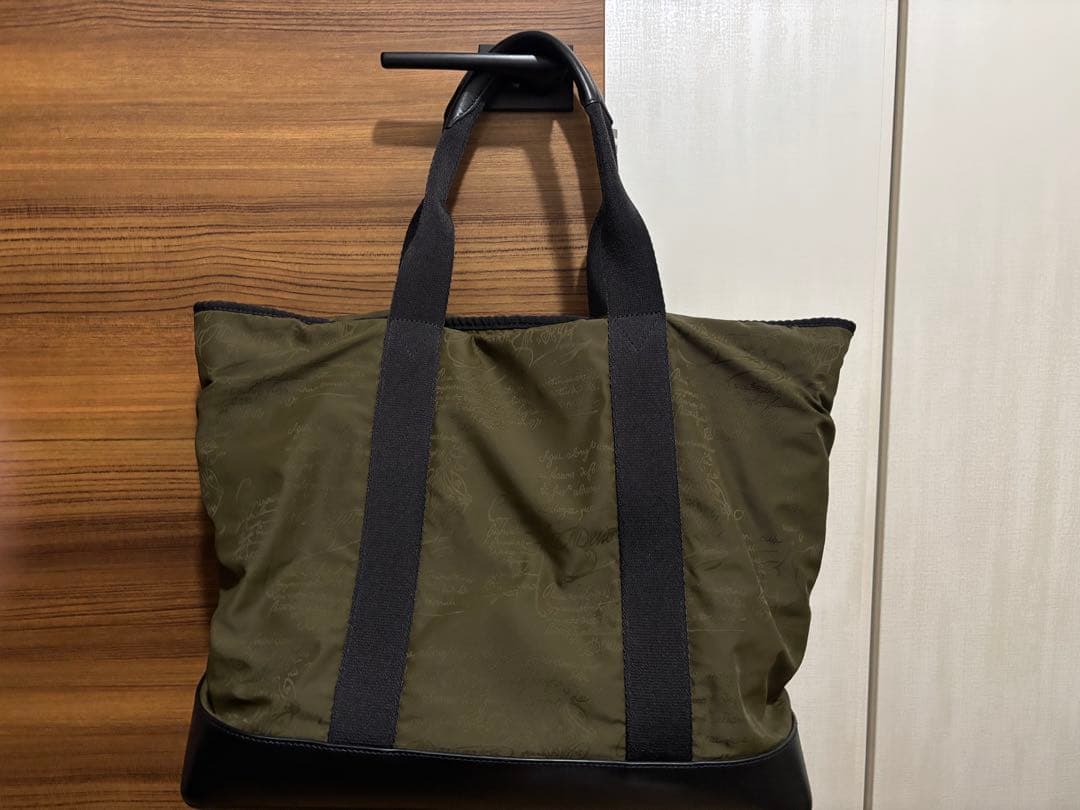 Berluti オリーブグリーンバッグ　 B wayCOLLECTION DUO