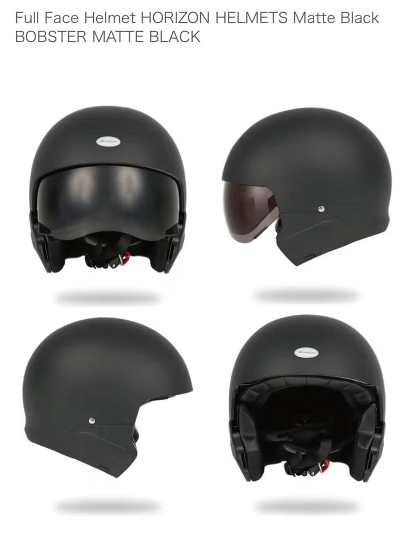 新年大値下げ‼️HORIZON HELMETSMatteBlack Mサイズ新同品