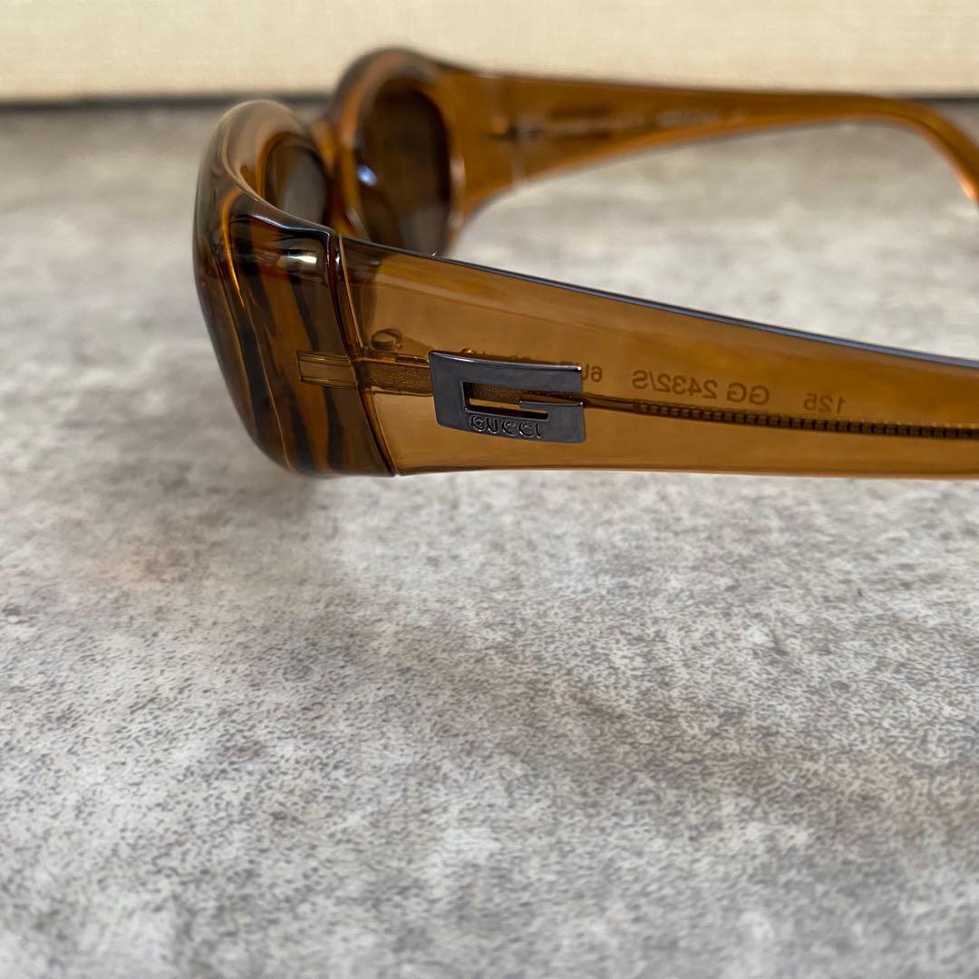 Vintage Gucci Side Logo Sunglasses スクエア