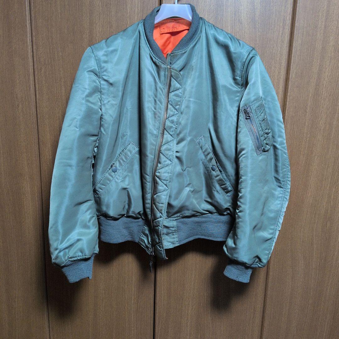 実物 MA-1 1960年代 MIL−J−8279C