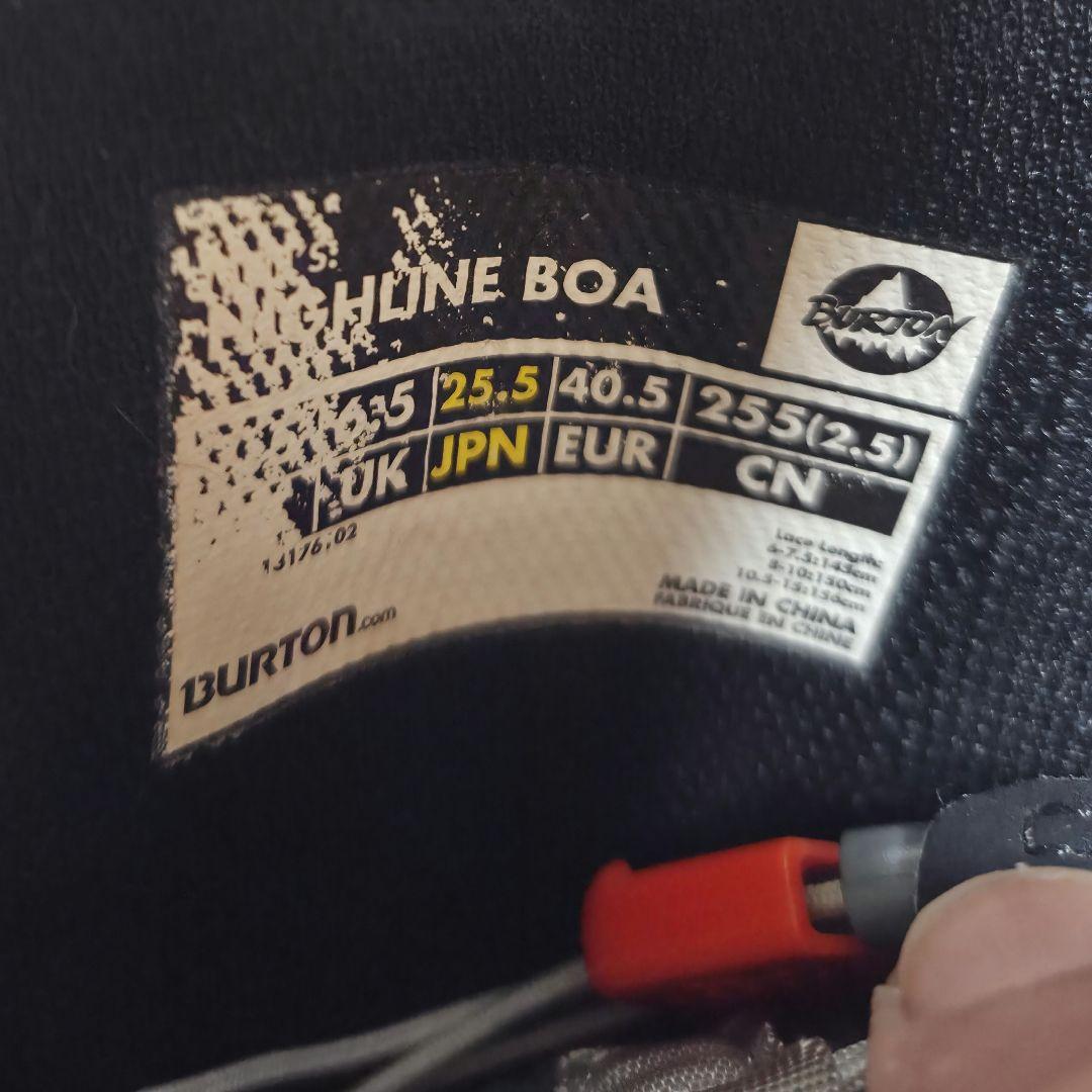 Burton highline boa 26.5cm スノーボードブーツ