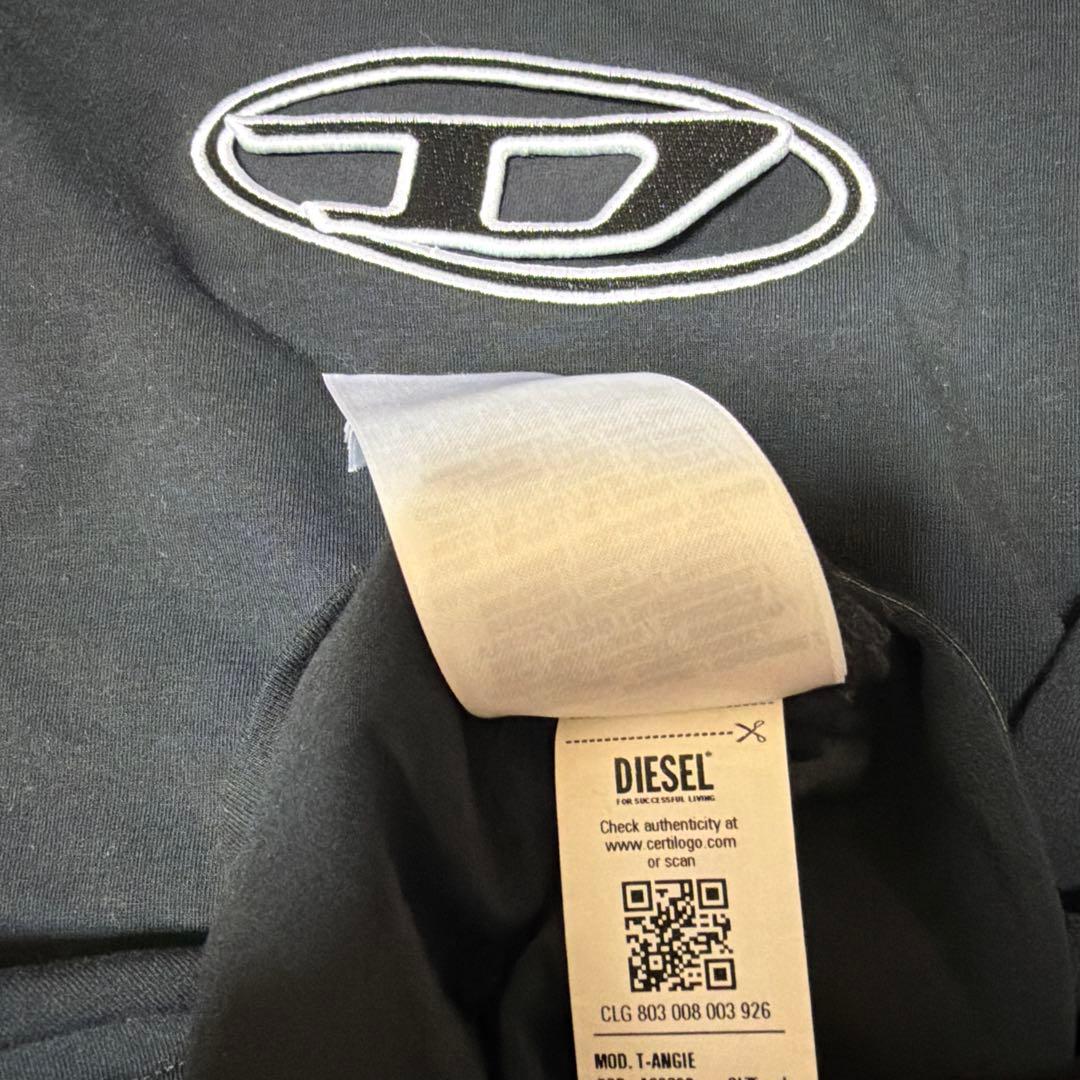 あ*け様 DIESELディーゼル T-Angie Tシャツ 黒 ブラック