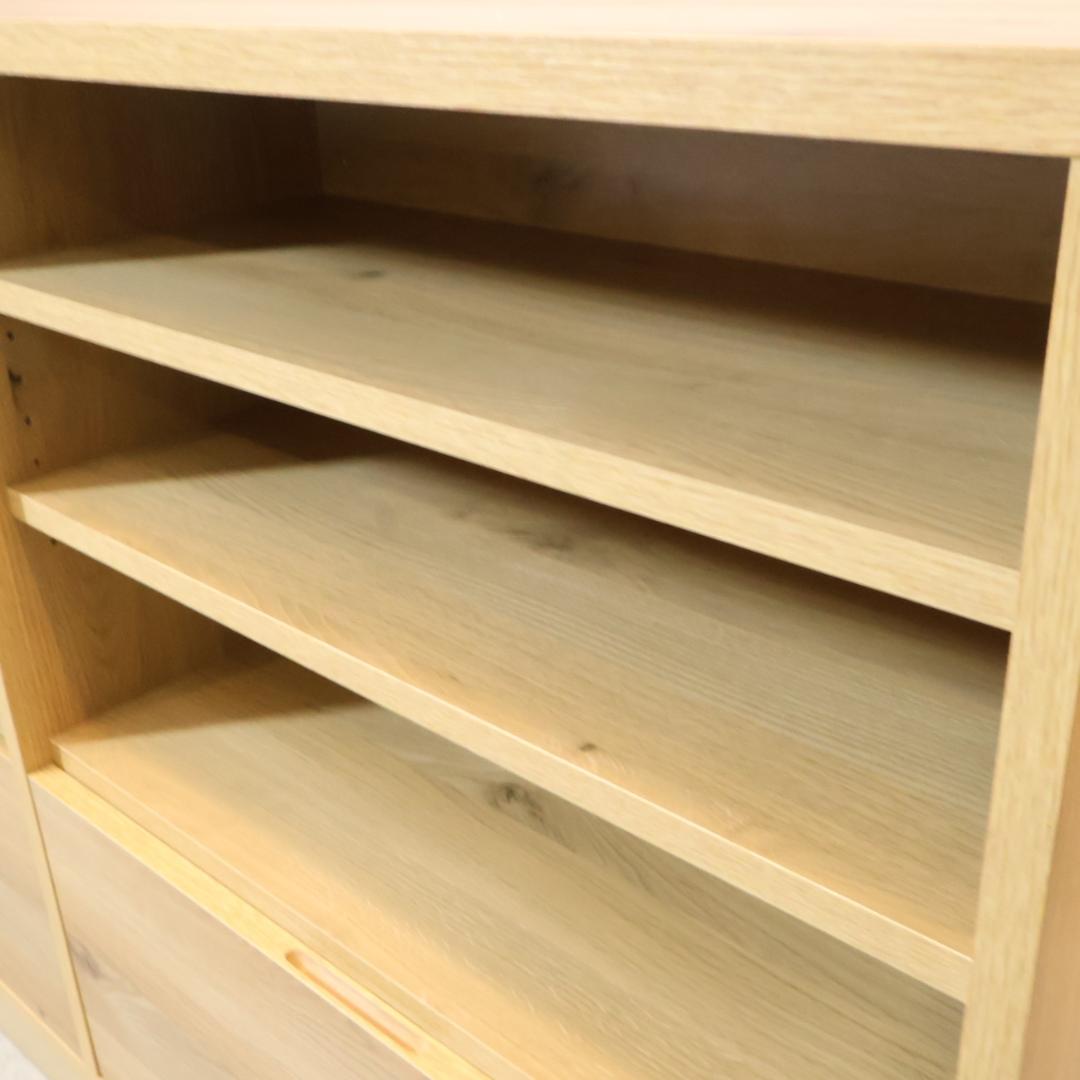 TAGA様　吉川木工 間仕切りキッチンカウンター スライド天板 レンジボード