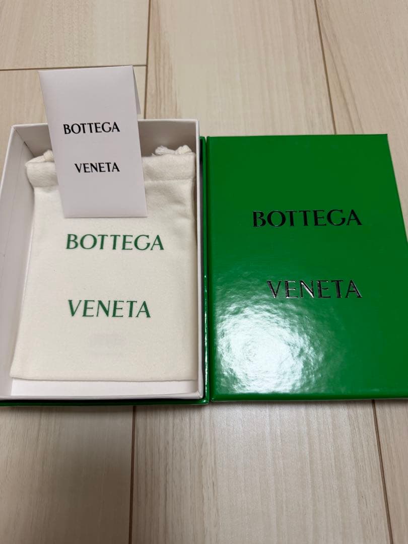 BOTTEGA VENETA レザー イントレチャート マネークリップ 財布
