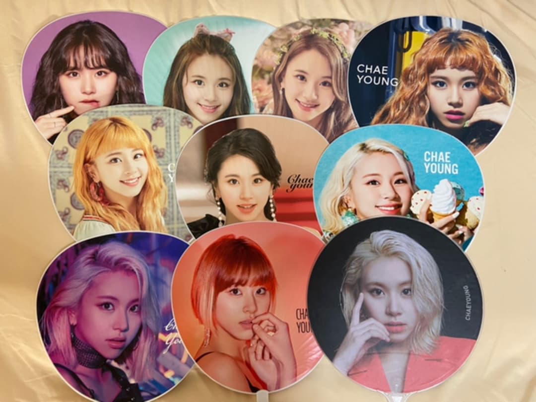 チェヨン うちわ