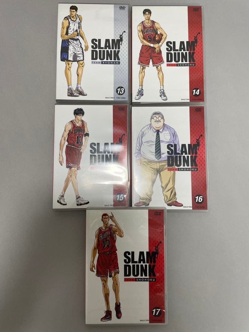 【値下しました】スラムダンクTVアニメDVD 全巻セット