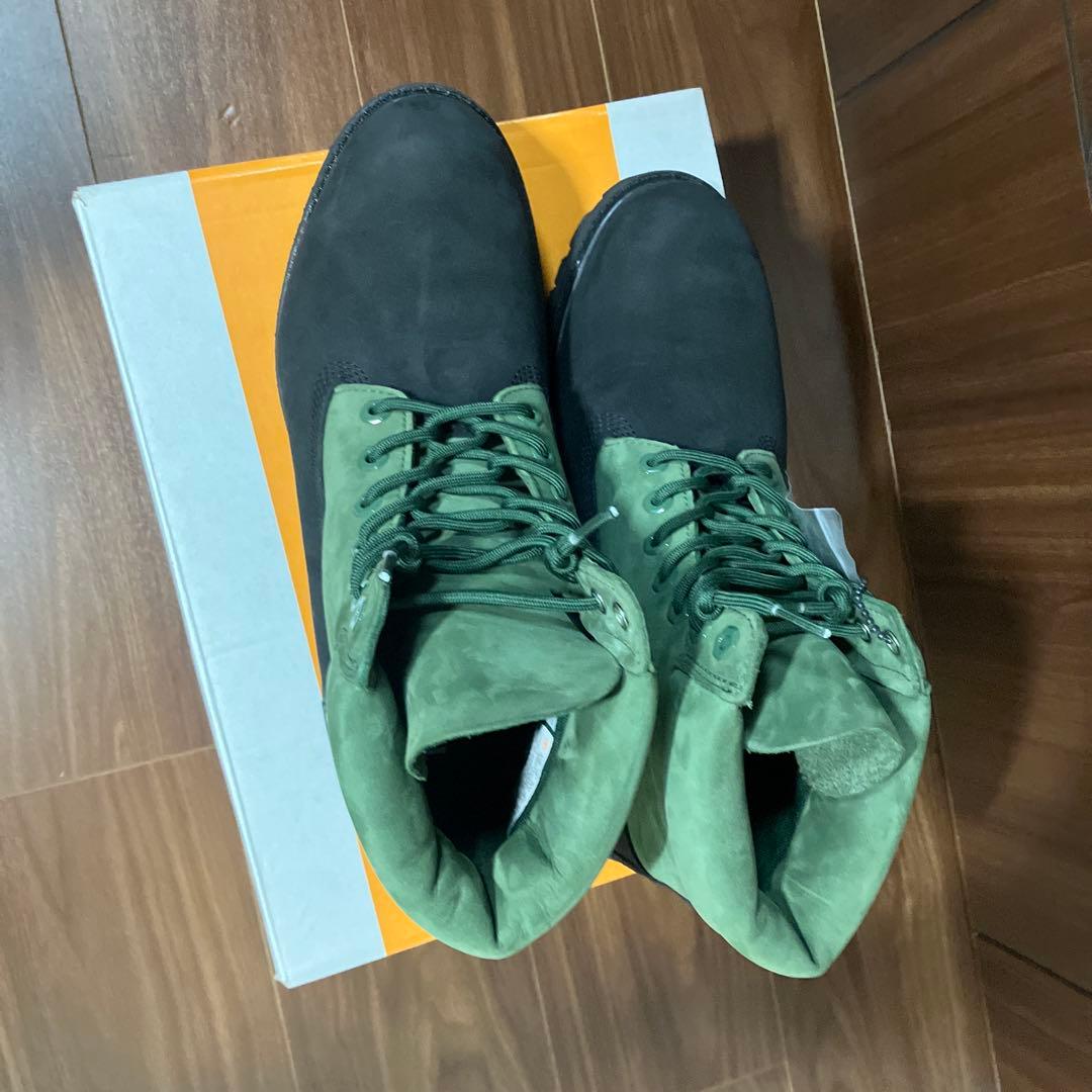 ティンバーランド6インチプレミアムブーツ ダークグリーン 28.5㎝