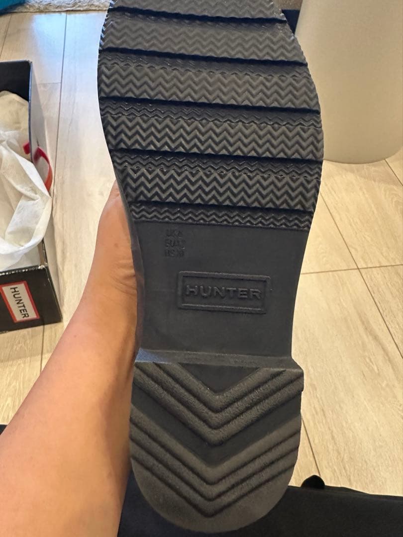 HUNTER ネイビー 長靴 27cm