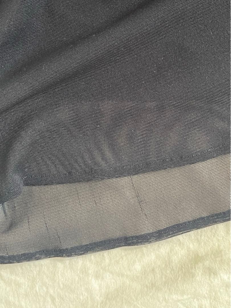 《ritsuko karita》Sheer half jump suit