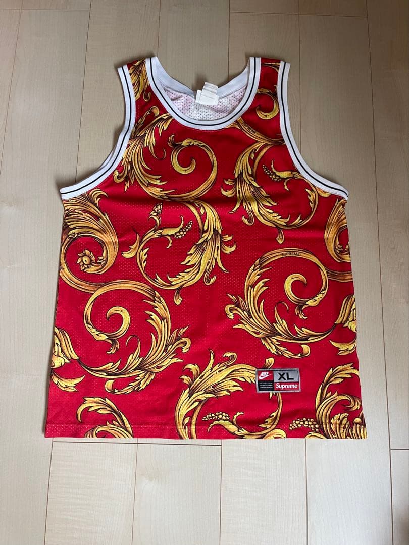 Nike Supreme バロック柄タンクトップ XL