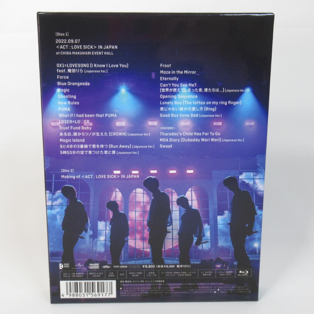 【初回限盤ブルーレイ】TXT / ACT:LOVE SICK IN JAPAN
