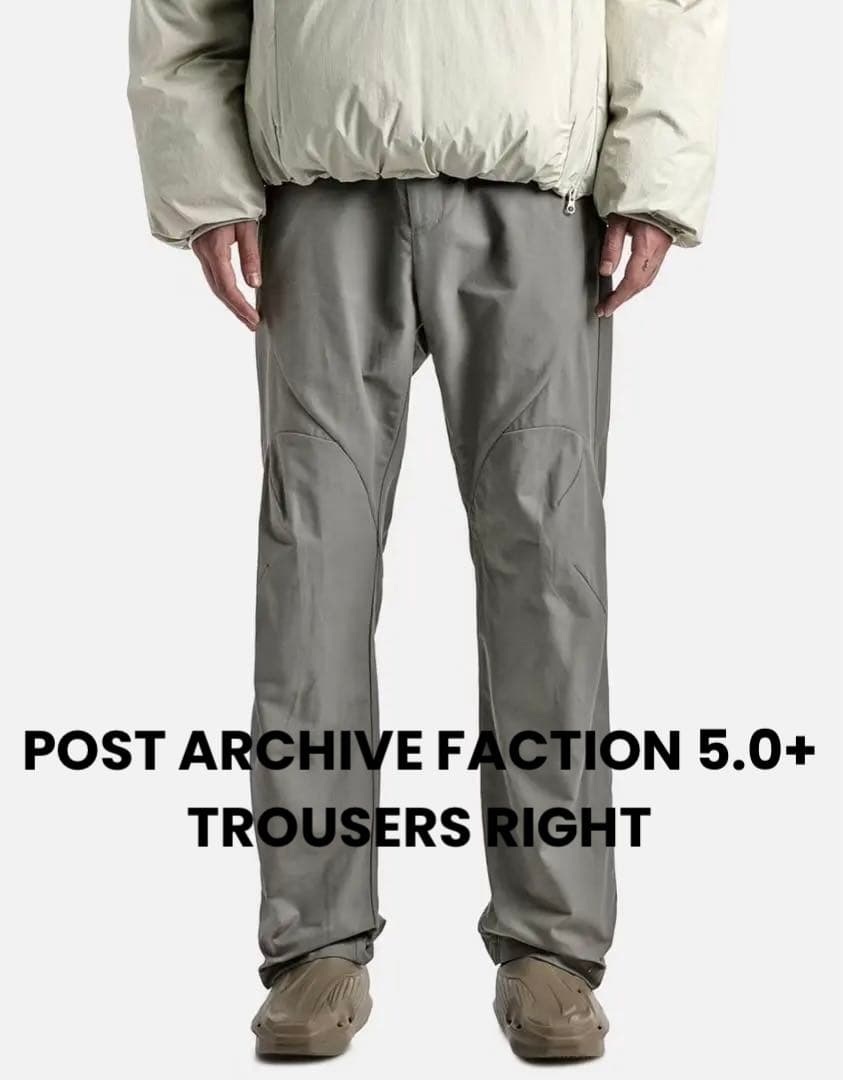 パンツ POST ARCHIVE FACTION 5.0+ TROUSERS RIGHT
