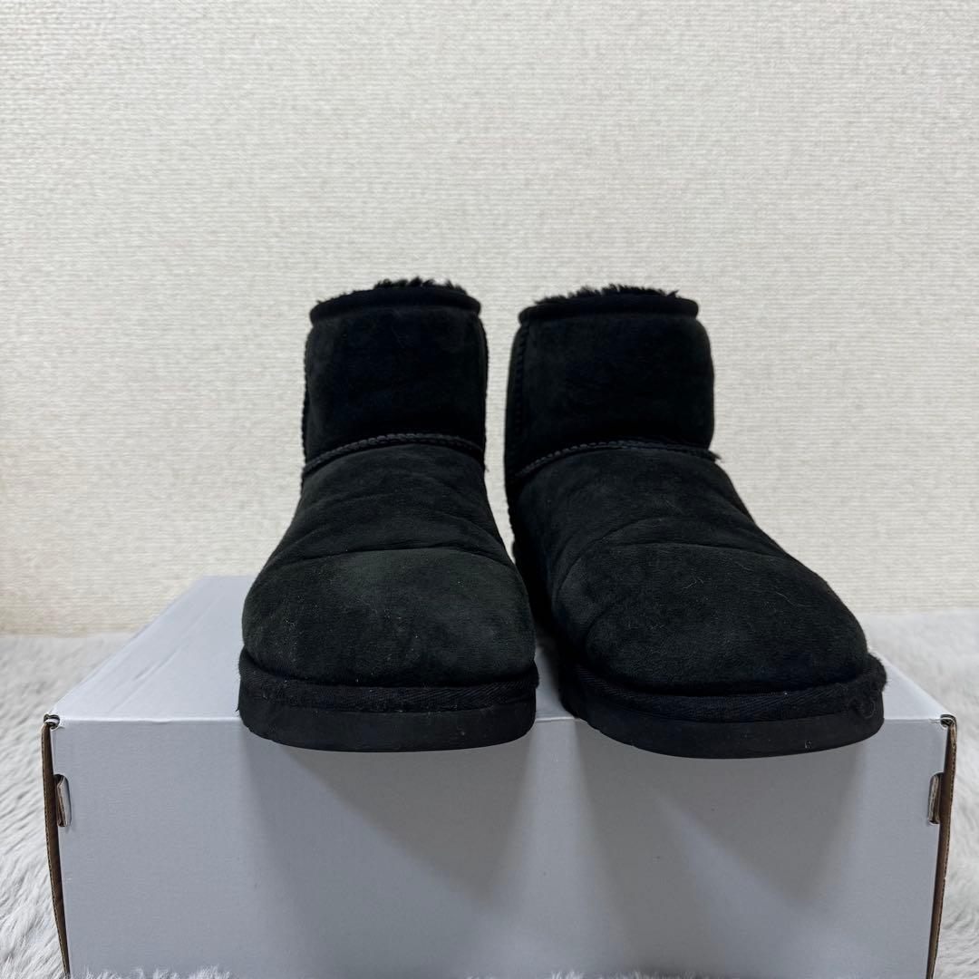 UGG Classic Mini ブラック ムートンブーツ 26cm