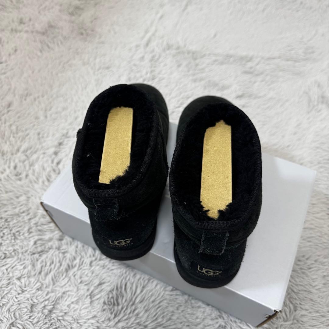 UGG Classic Mini ブラック ムートンブーツ 26cm