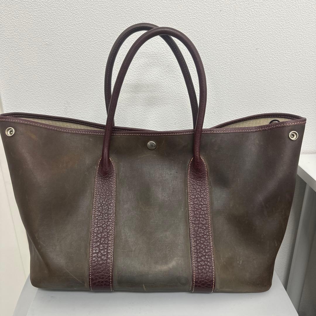 エルメス HERMES ガーデンパーティー アマゾニア トートバッグ