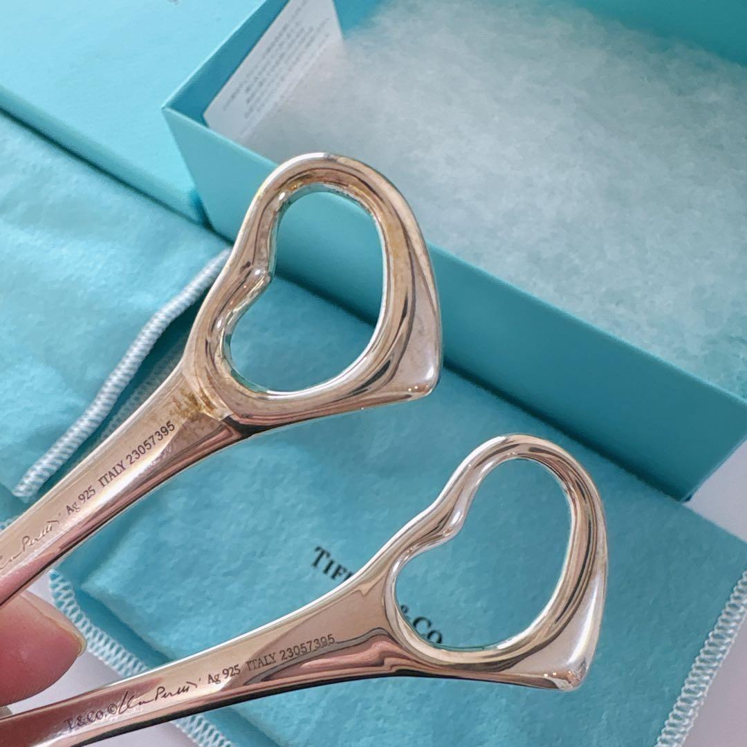 未使用　ティファニー　Tiffany ハートスプーン　ハートフォーク　ベビー