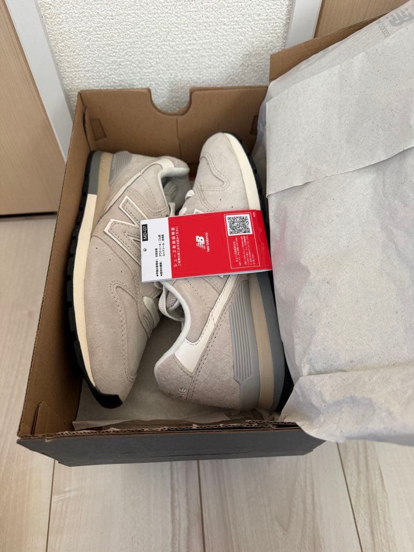 ニューバランス スニーカー CM996 EM2 ベージュ