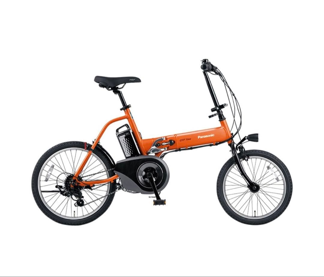 2025年4月購入Panasonic 電動アシスト自転車 シティタイプ オレンジ