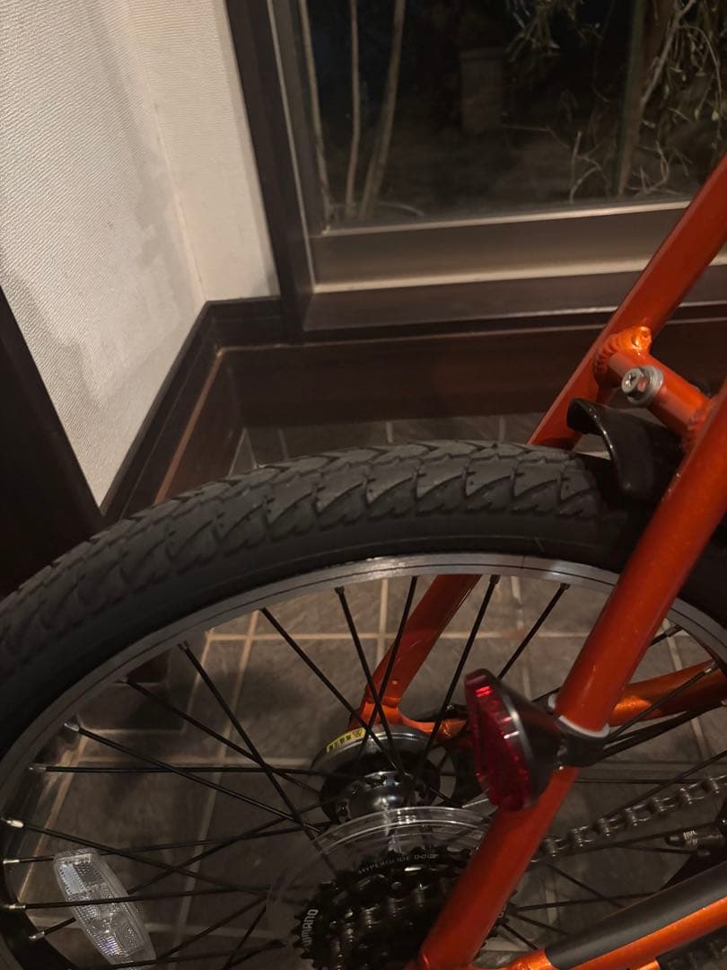 2025年4月購入Panasonic 電動アシスト自転車 シティタイプ オレンジ