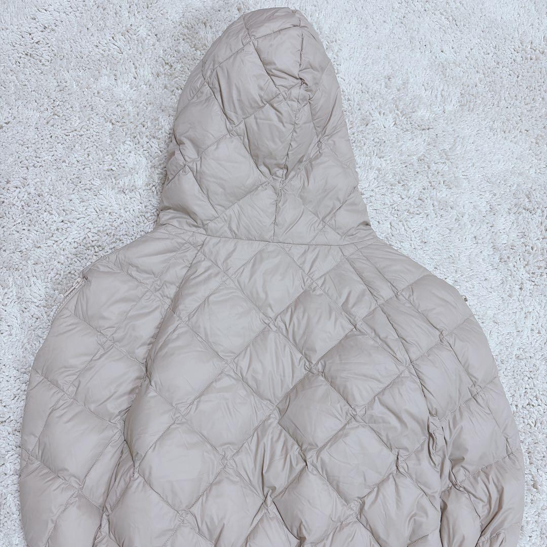 専用✨TAION 洗える シティ ダウンケープ ポンチョベスト ダウン ベージュ