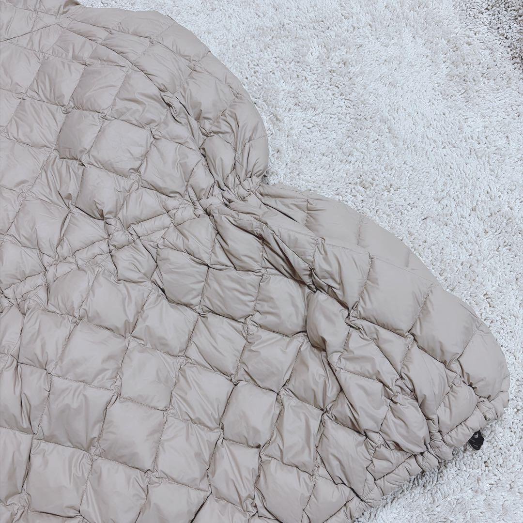 専用✨TAION 洗える シティ ダウンケープ ポンチョベスト ダウン ベージュ