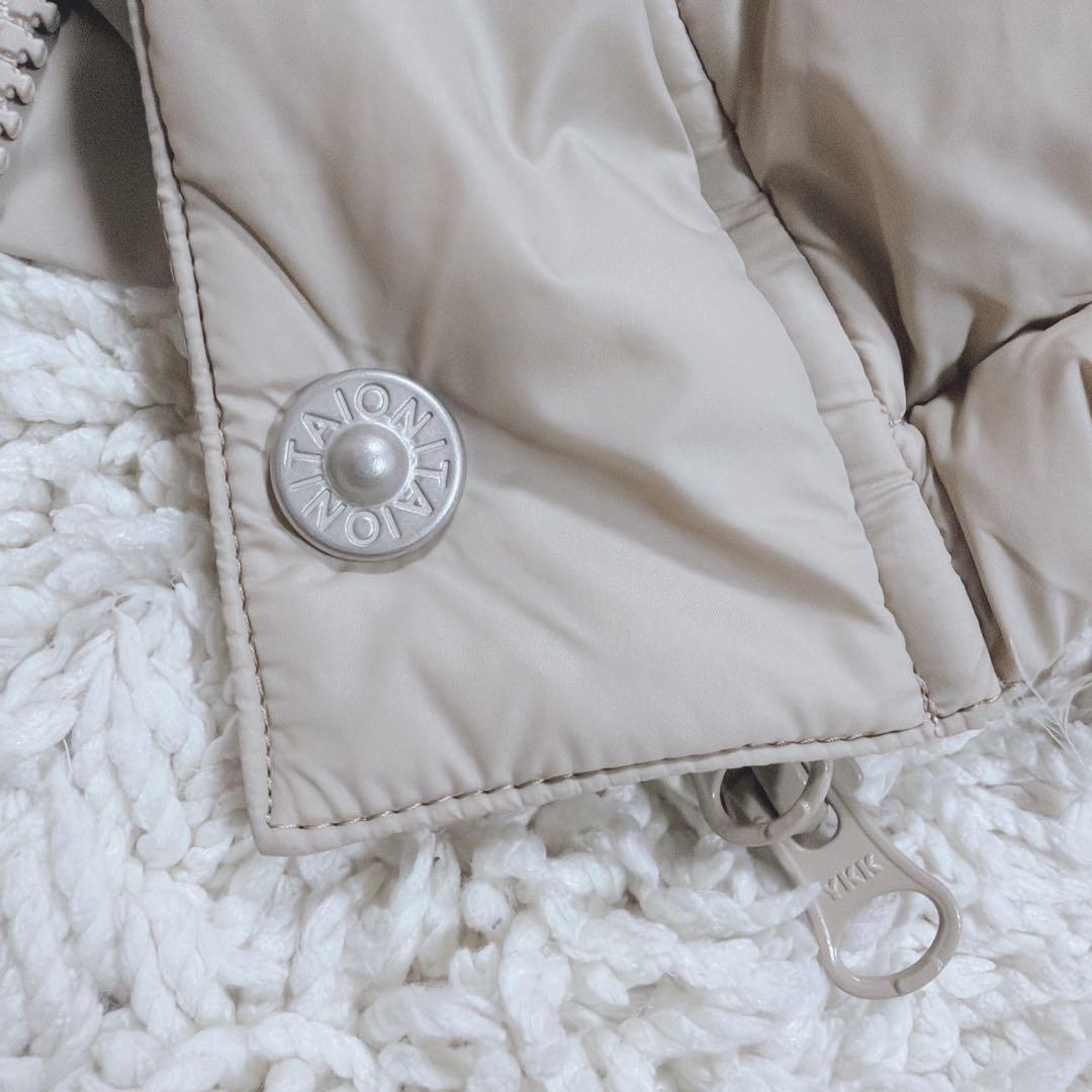 専用✨TAION 洗える シティ ダウンケープ ポンチョベスト ダウン ベージュ
