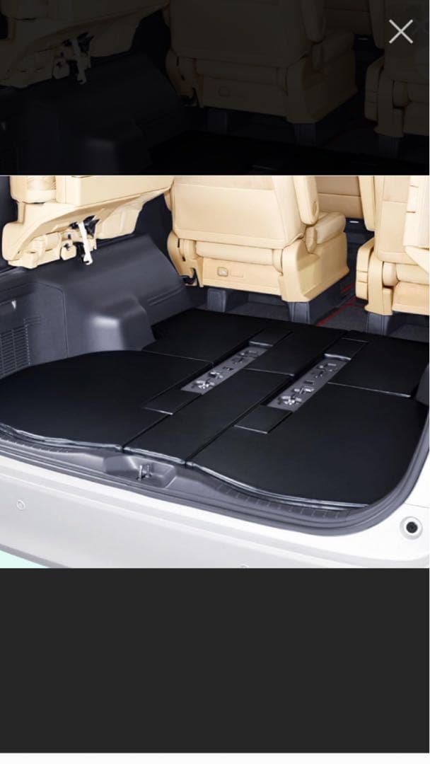 アルファード・ヴェルファイア 20系　ラゲッヂフラットマット　トランク　美品