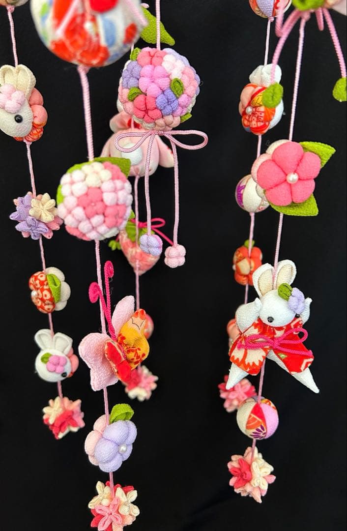 吊るし飾り 2点 吊るし雛