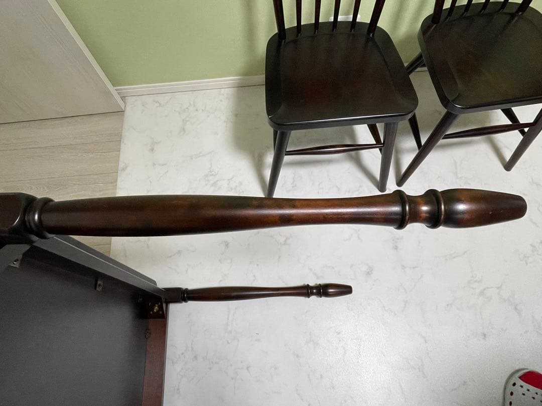 北海道民芸家具　ダイニングテーブル セット★ ★ ★引取り限定★ ★