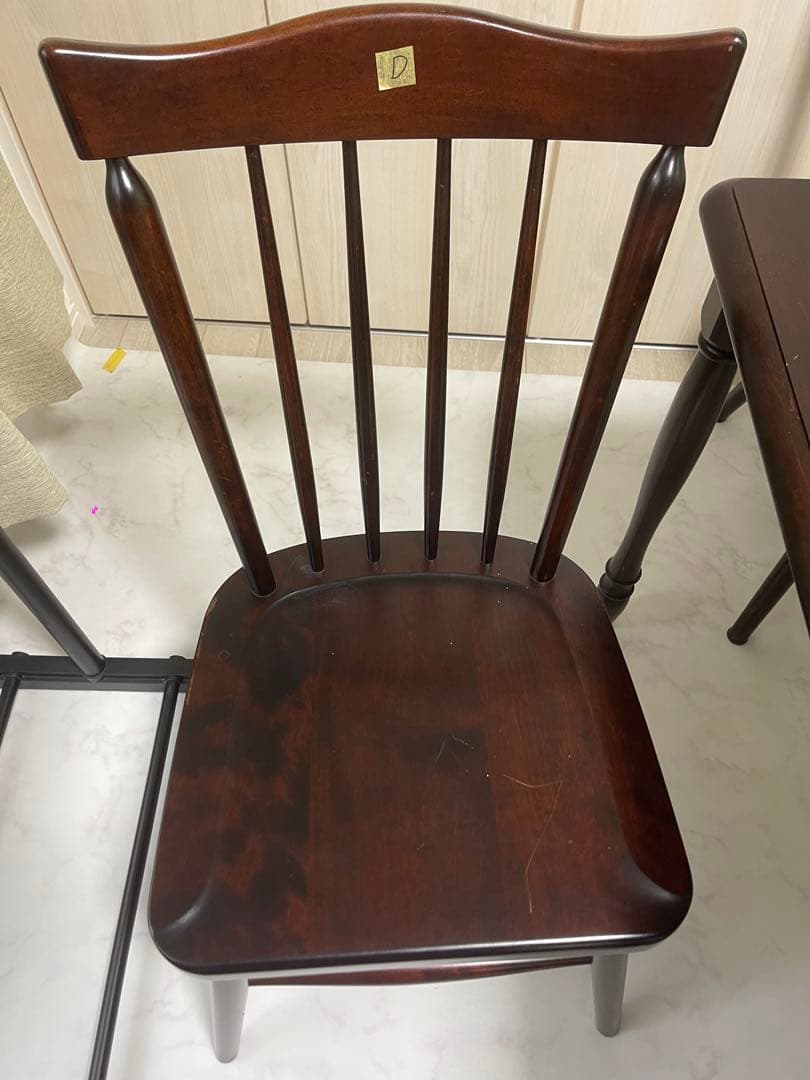 北海道民芸家具　ダイニングテーブル セット★ ★ ★引取り限定★ ★