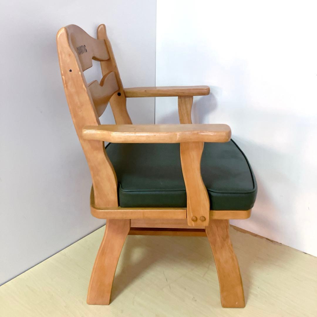 karimoku カリモク　RUSTIC 木製　回転チェア ダイニングチェア　②