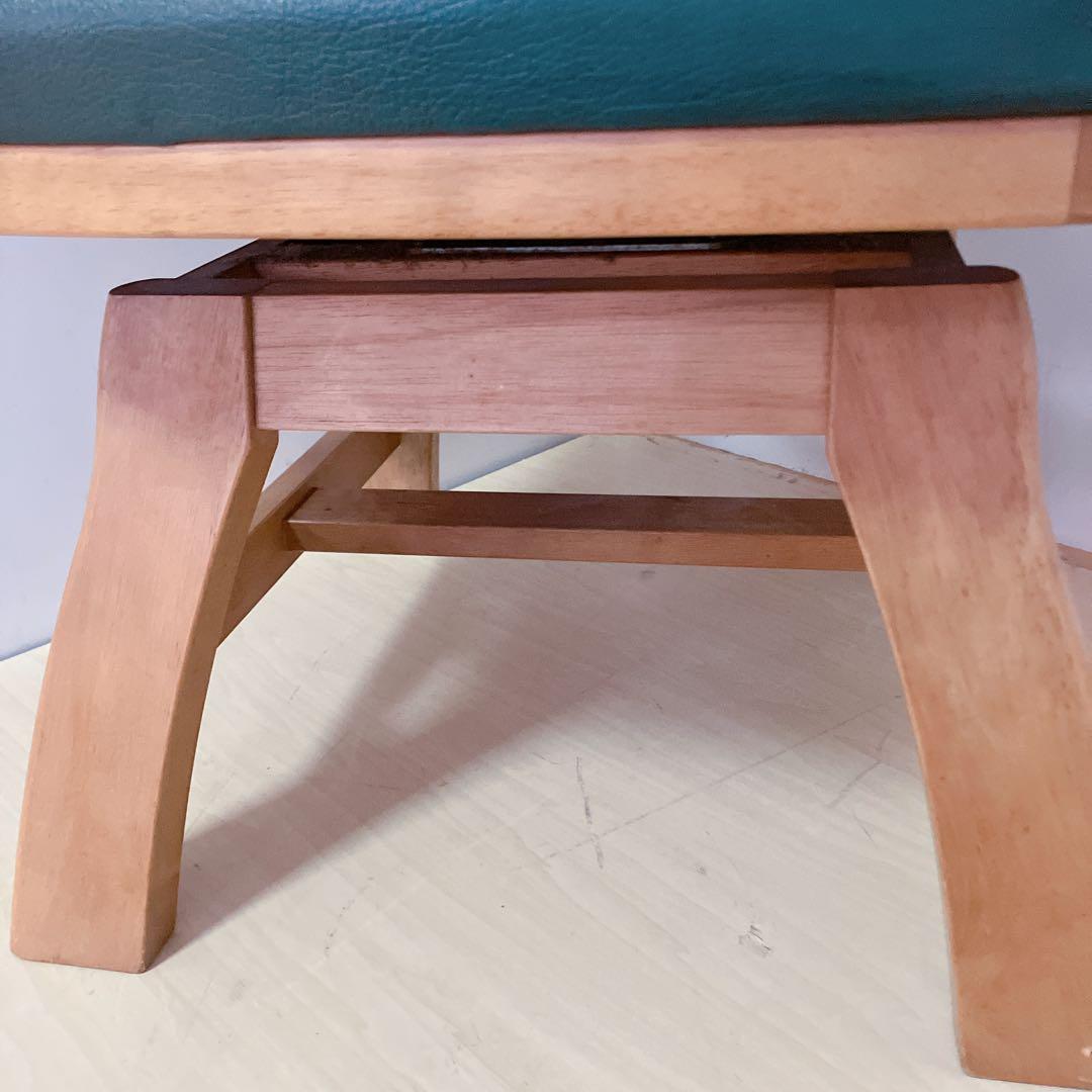 karimoku カリモク　RUSTIC 木製　回転チェア ダイニングチェア　②
