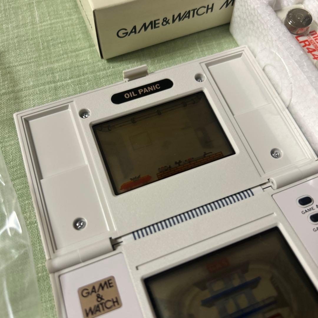 【開封・未使用品】GAME&WATCH MULTISCREEN OILPANIC
