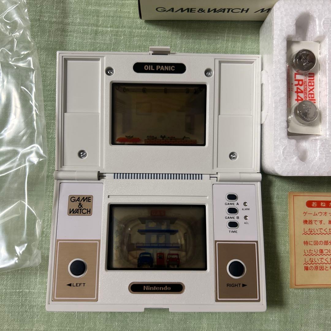 【開封・未使用品】GAME&WATCH MULTISCREEN OILPANIC