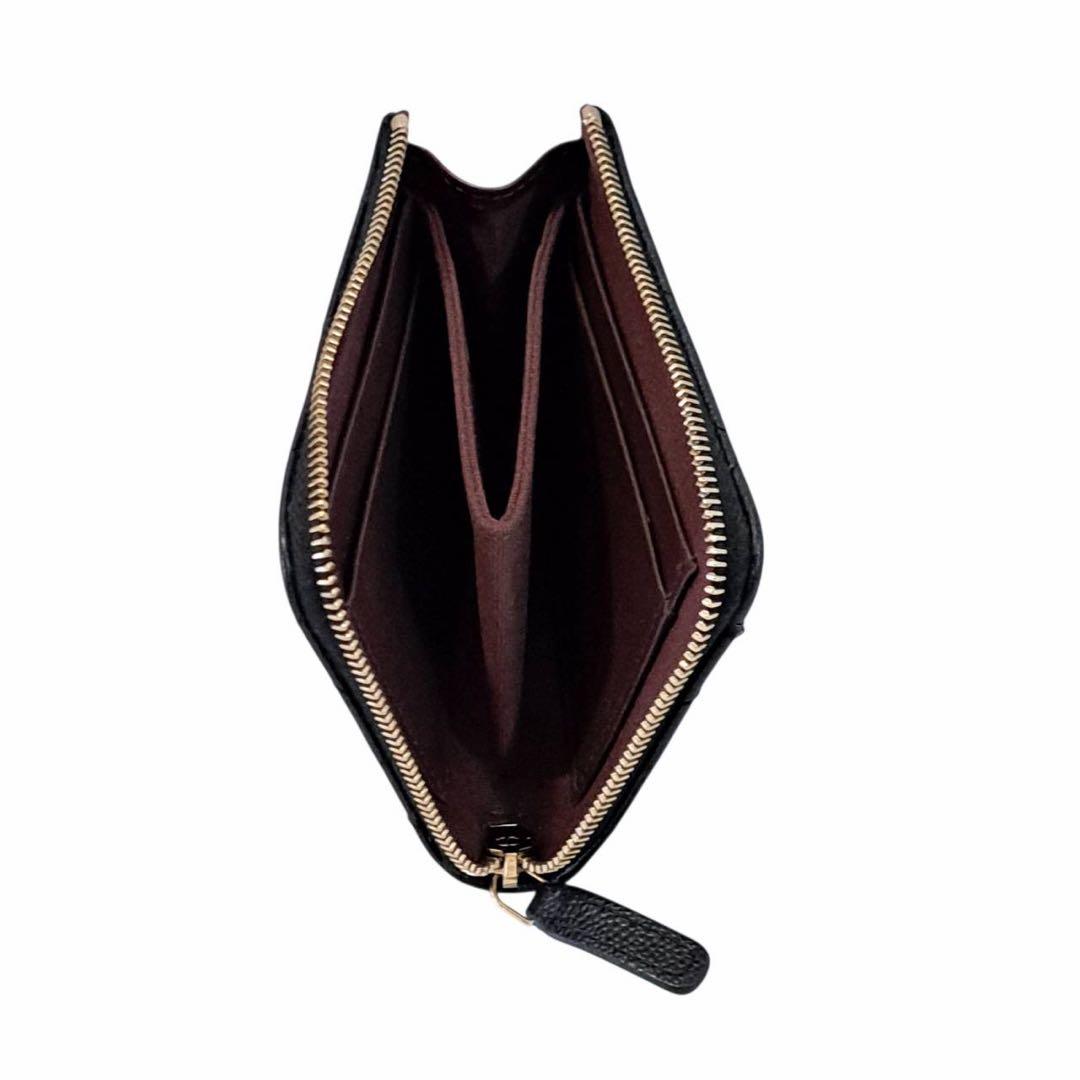 CHANEL マトラッセキャビアスキン　L字ファスナー　財布　AP3999