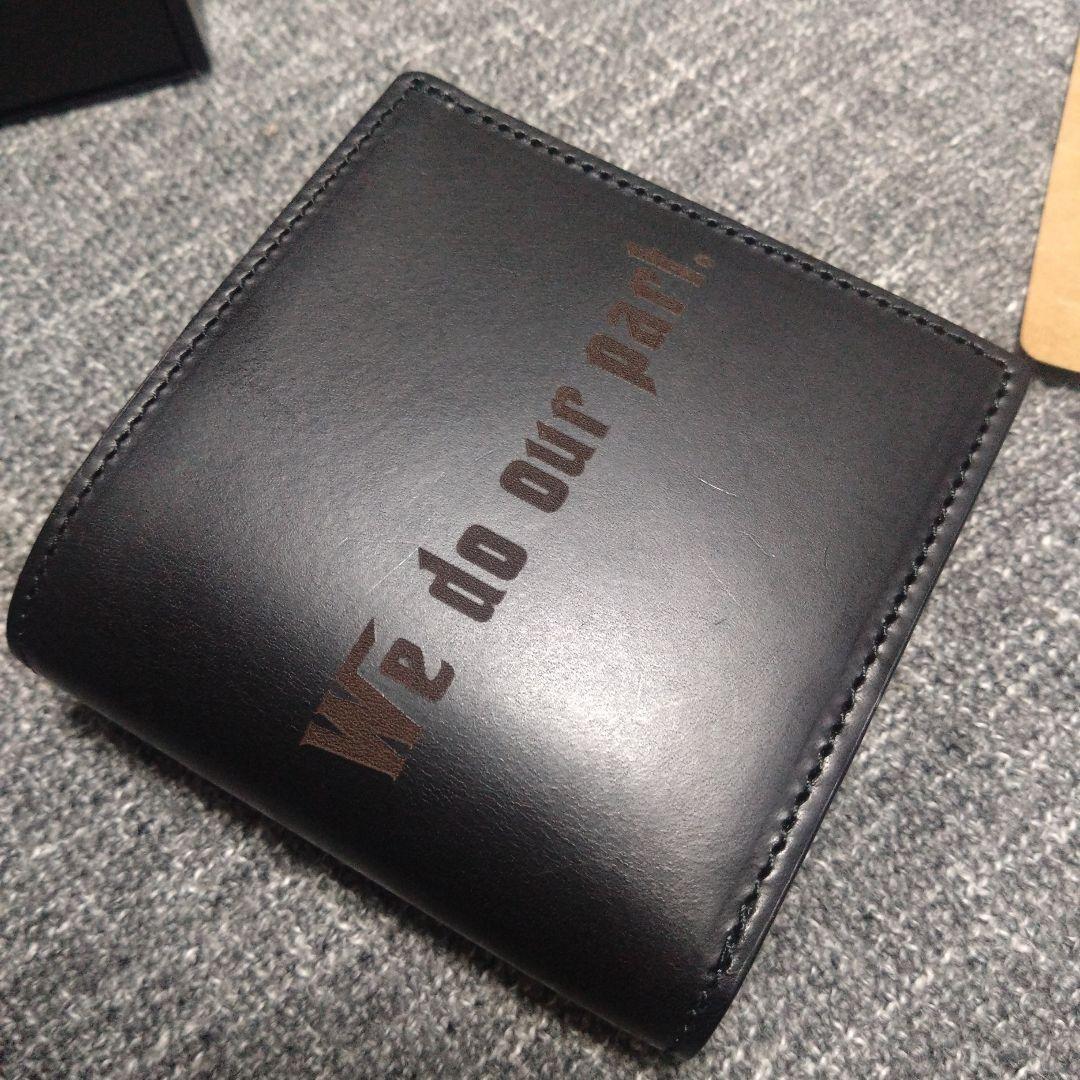 【KICHIZO by PORTER × A.P.C.】未使用 黒革2つ折り財布