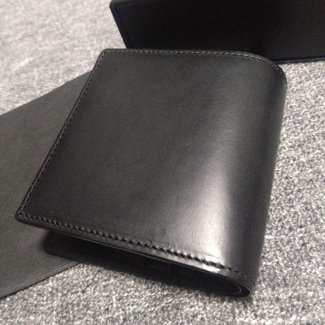 【KICHIZO by PORTER × A.P.C.】未使用 黒革2つ折り財布