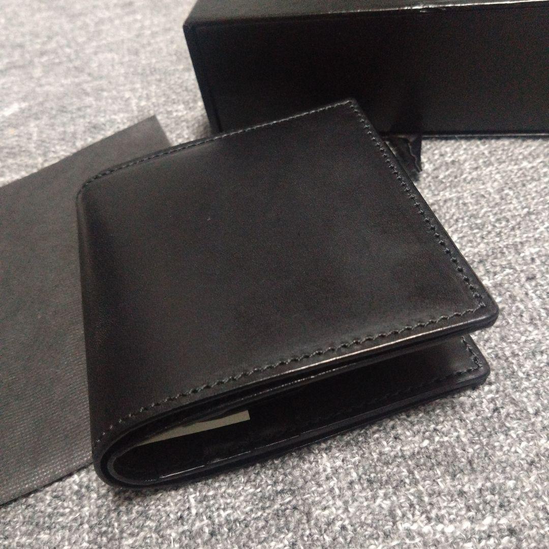 【KICHIZO by PORTER × A.P.C.】未使用 黒革2つ折り財布