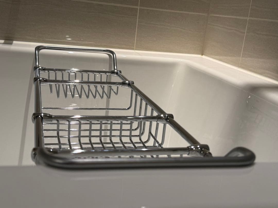 【美品】バスタブラック　バスタブトレー　バスシンクラック　リビングモティーフ