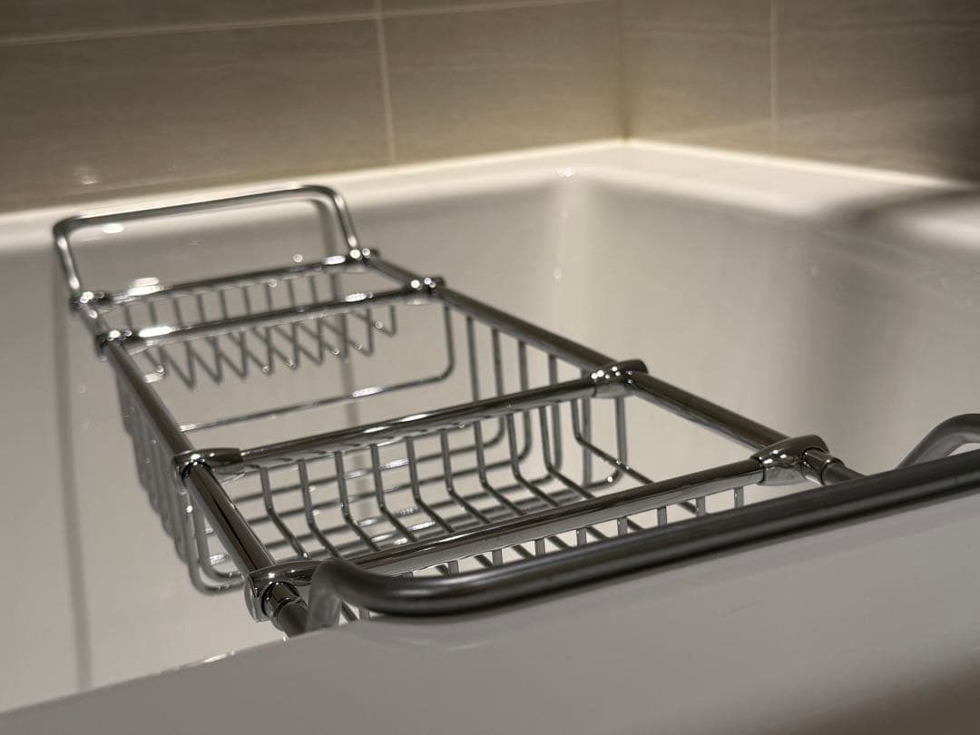 【美品】バスタブラック　バスタブトレー　バスシンクラック　リビングモティーフ