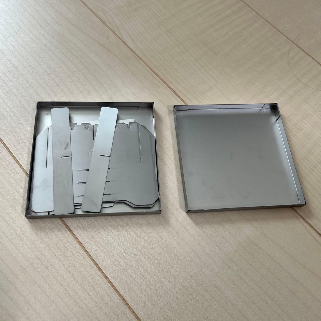 コンパクトチタンコンロ